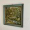 Art Deco German Landscape Painting, 1920s, Oil on Wood, Framed, Image 2