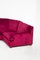 Large Fuxia Velvet Sofa by Osvaldo Borsani, Image 16