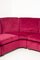 Large Fuxia Velvet Sofa by Osvaldo Borsani, Image 14