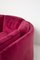Large Fuxia Velvet Sofa by Osvaldo Borsani, Image 7