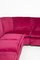 Large Fuxia Velvet Sofa by Osvaldo Borsani, Image 15