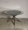 Round Glass Nodo Table by Carlo Bartoli for Tisettanta, 1970s, Image 2