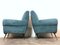 Italian Lounge Chairs by Gigi Radice, 1950s, Set of 2 6