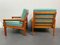 Teak Capella Armchairs by Illum Wikkelso for Niels Eilersen, Denmark, 1950s, Set of 2, Image 4