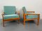 Teak Capella Armchairs by Illum Wikkelso for Niels Eilersen, Denmark, 1950s, Set of 2, Image 2