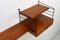Teak Wall Unit with Drawer Board by Kajsa & Nils Strinning for String, 1960s 10