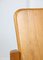 Vintage Scandinavian Wooden Lounge Chair 10