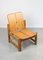Vintage Scandinavian Wooden Lounge Chair 8