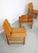 Vintage Scandinavian Wooden Lounge Chair 15
