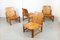 Vintage Scandinavian Wooden Lounge Chair 14