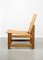 Vintage Scandinavian Wooden Lounge Chair 3