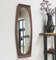 Italienischer ovaler Spiegel aus Schichtholz von Campo & Graffi für Home, 1960 3