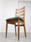 Vintage Wooden & Brass Scandinavian Dining Chairs, Set of 2, Image 11