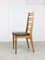 Skandinavische Vintage Esszimmerstühle aus Holz & Messing, 2er Set 8