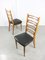 Vintage Wooden & Brass Scandinavian Dining Chairs, Set of 2, Image 17