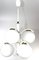 Chandelier with 7 Opal Glass Balls from Rupert Nikoll, 1960s, Image 10