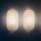 Modernist German Striped Glass Wall Lamps or Sconces from Peill & Putzler, 1970s, Set of 2, Image 4