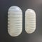 Modernist German Striped Glass Wall Lamps or Sconces from Peill & Putzler, 1970s, Set of 2, Image 2