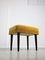 Mid-Century Pouf in Yellow 2