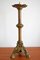 Antique Brass Candlestick, 1880s 1