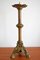 Antique Brass Candlestick, 1880s, Image 1