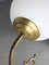 Mid-Century Brass and Opaline Sconce 6