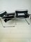 Black Leather and Chrome Wassily Chairs by Marcel Breuer for Cassina, Set of 2 11