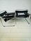 Black Leather and Chrome Wassily Chairs by Marcel Breuer for Cassina, Set of 2, Image 11