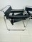 Black Leather and Chrome Wassily Chairs by Marcel Breuer for Cassina, Set of 2 2