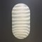 Modernist German Striped Glass Wall Lamp or Sconce from Peill & Putzler, 1970s 2