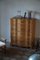 Danish Baroque Style Chiffonier in Solid Oak, 1950s 2