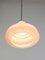 Mid-Century Italian Brass and Opaline Pendant Lamp, Image 11