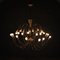 Lampada da soffitto grande a 30 luci di Oscar Torlasco, anni '50, Immagine 10