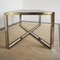 Dining Table in Brass and Mirror, 1970s 3