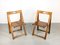 Vintage Trieste Folding Chairs by Aldo Jacober, Set of 2, Image 1