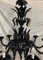 Black Rizzonium Chandelier by Gianni Seguso for Seguso, Image 3