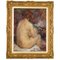 Joseph Louis Lamberton, Impressionist Painting of a Seated Nude, 20th-Century, Oil, Framed 1