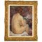 Joseph Louis Lamberton, Impressionist Painting of a Seated Nude, 20th-Century, Oil, Framed, Image 1