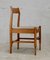 5 Wooden Chairs Flavored Base, Circa 1975., Set of 5, Image 16