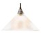 Vintage Industrial Clear Glass Pendant Light from Holophane 5