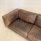 Mid-Century French Brown Leather Sofa, 1978s, Image 4