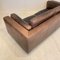 Mid-Century French Brown Leather Sofa, 1978s 8