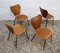 Chairs in Teak by Drabert, Set of 4 5