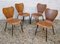 Sedie in teak di Drabert, set di 4, Immagine 3