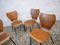 Chairs in Teak by Drabert, Set of 4, Image 8