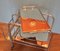 French Art Deco Bar Trolley, Side or Coffee Table, 1940s 7