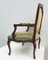 Antique Louis XV Style Carved Oak Armchair, 19th Century, Image 12