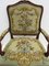 Antique Louis XV Style Carved Oak Armchair, 19th Century 5