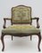 Antique Louis XV Style Carved Oak Armchair, 19th Century 4