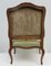 Antique Louis XV Style Carved Oak Armchair, 19th Century, Image 10